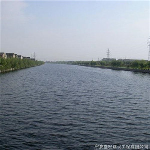慈溪市西部排涝工程河面宽80米造价1476万元